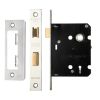 Zoo Hardware 3 Lever Sash Lock 3" - smaller case - Satin Stainless