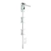 Iron Drop Bolt 18" Zinc