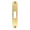 Zoo Hardware Radius Forend, Strike and Escutcheon Pack t/s ZFB01 Fire Brigade Lock - Polished Brass