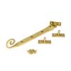 Polished Brass 8" Monkeytail Stay