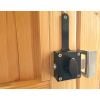 Borg BL4409 MG Pro ECP - Easicode Pro, Marine Grade Lever Keypad, Inside Rim Mounted Slam Latch With Holdback/Deadlock, MG Pro (Black) Finish