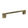 Millhouse Brass Empire Slim Cabinet Pull Handle 160mm - Antique Brass
