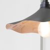 Smooth Copper Flora Wall Light in Bluff