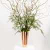 Smooth Copper Flora Vase