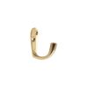 Zoo Hardware Single Robe Hook - Brass
