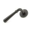 Aged Bronze Newbury Lever on Rose Set (Plain) - Unsprung