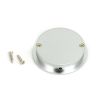 Satin Chrome 60mm Art Deco Round Pull