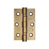 Jedo Stainless Steel Grade 7 Ball Bearing Hinges 76x50mm Antique Brass - By Frelan Hardware - J9502AB