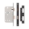 Jedo 78mm Din Bathroom Locks 60mm Backset Black - By Frelan Hardware - JL-DB60MB