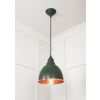 Hammered Copper Brindley Pendant in Heath