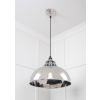 Hammered Nickel Harborne Pendant