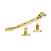 Polished Brass 8" Reeded Stay (Steel Window)