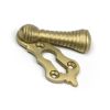 Satin Brass Beehive Escutcheon
