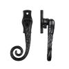 Zoo Hardware Monkey Tail Fastener Lockable c/w key - Right Hand - Black