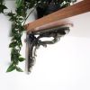 Apple Shelf Bracket Matt Antique (Sold in Pairs)