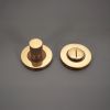 Jewel Knurlmond Thumb Turn & Release Aged Brass
