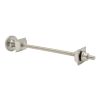 Cast Iron Radiator Brass Wall Stay Bracket Satin Nickel