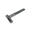 Hook and Band Hinge - Straight 12" - 300mm Black