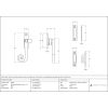 Black Locking Deluxe Monkeytail Fastener - LH