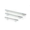 Polished Chrome Half Brompton Pull Handle - Medium