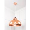 Hammered Copper Harborne Pendant