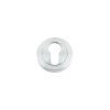 Zoo Hardware Euro profile round escutcheon - Satin Chrome