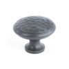 Beeswax Hammered Cabinet Knob - Large