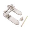 Oakley Lever on Backplate Latch Satin Nickel