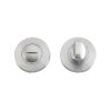 Zoo Hardware Thumb Turn and Release complete with escutcheons & 5mm Spindle - Grade 201 - Stainless Steel