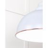 White Gloss Harborne Pendant in Birch