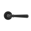 Aged Bronze Hammered Newbury Lever on Rose Set (Beehive) - Unsprung
