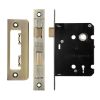 Zoo Hardware 3 Lever Mortice Sashlock, 76mm - 57mm Centres, Square, Florentine Bronze Finish