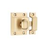 Cupboard Catch Satin Brass