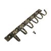Iron Coat Hook Dotted 6 leg - Antique
