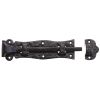 Zoo Hardware Plain Door Bolt - 8" - Black