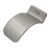 Zoo Hardware Hands Free Pull Bolt Fixed Side - Casted Body Plain - Sat.St.Steel - Stainless Steel
