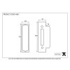 Polished Brass ½" Rebate Kit For 91073