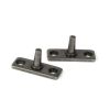 Pewter 12" Hammered Newbury Stay