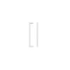 Zoo Hardware Square Block Cabinet handle 160mm CTC Brushed Nickel Finish