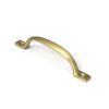 Satin Brass Slim Sash Pull