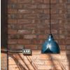 Hammered Copper Brindley Pendant in Dusk