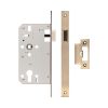 72mm Antique Brass Din Euro Latch 60mm Backset - By Frelan Hardware - JL-DL60AB