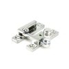 Satin Chrome Prestbury Quadrant Fastener - Narrow