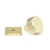 Polished Brass Brompton Cabinet Knob - 32mm (Square)