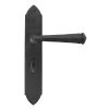 Beeswax Gothic Lever Bathroom Set