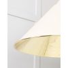 Smooth Brass Hockley Pendant in Teasel