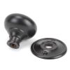 Aged Bronze 49mm Mushroom Mortice/Rim Knob Set