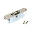 Polished Nickel Radiused Sash Pulley 75kg