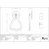 External Beeswax Pear Shaped Door Knocker