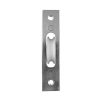 Jedo Sash Roller with Rectangular Plate 118x26mm Zinc Plate - By Frelan Hardware - J992BZP
